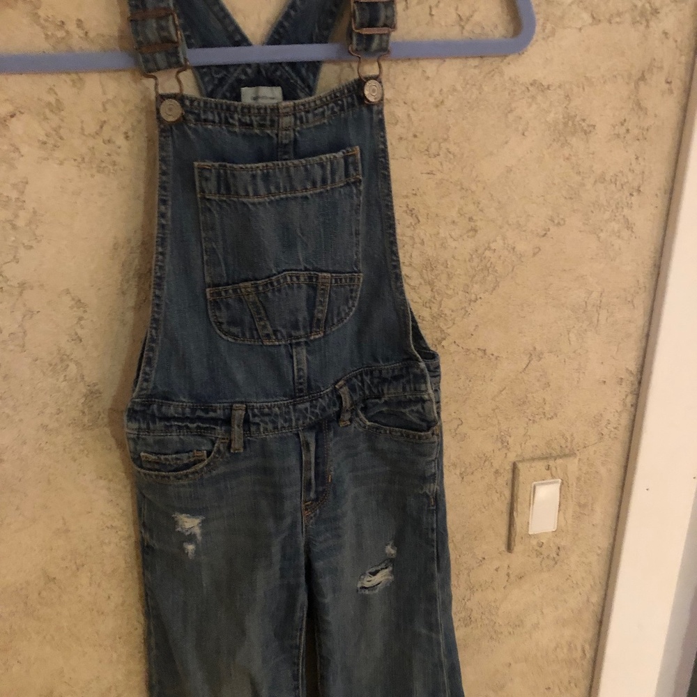 Girl’s Flared Overalls